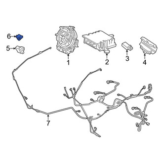 Acura OE - Rear Air Bag Impact Sensor