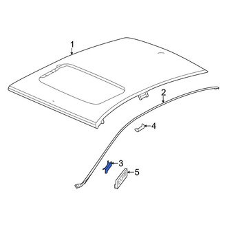 Acura OE - Roof Drip Molding Clip
