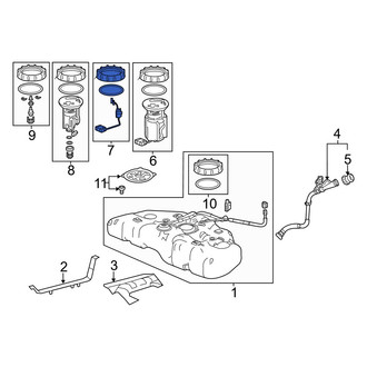 Acura OE - Fuel Sender and Hanger Assembly