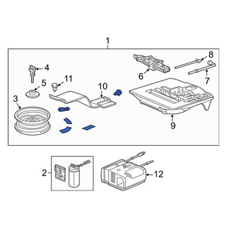 Acura OE - Tire Repair Kit