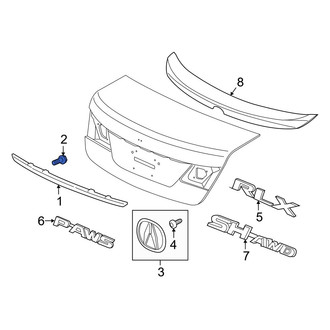 Acura OE - Back Up Light Bolt