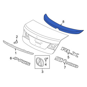 Acura OE - Rear Spoiler