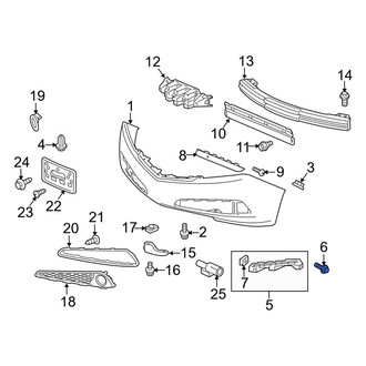 Acura OE - Upper Headlight Mounting Bolt