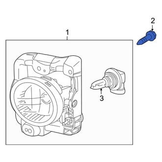 Acura OE - Bumper Trim Screw
