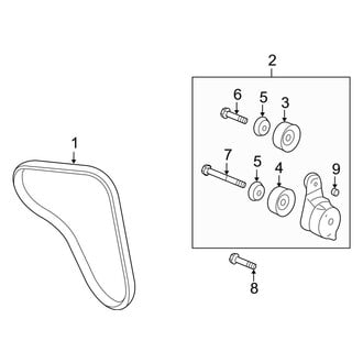 Acura OE - Cooling - Belts