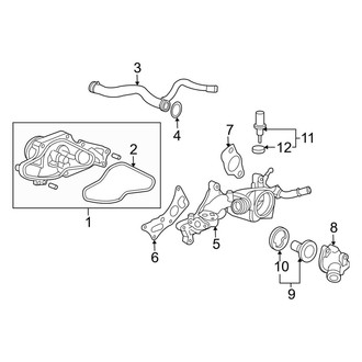 Acura OE - Cooling - Water Pump
