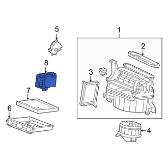 Acura OE - HVAC Blower Motor Control Module