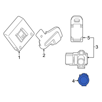Acura OE - Rear Parking Aid Sensor Housing