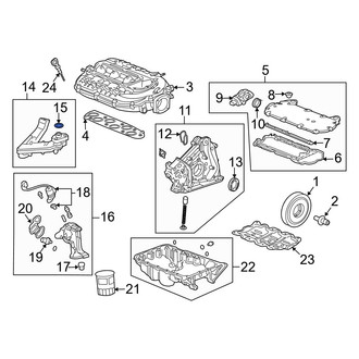 Acura OE - Engine Oil Pump Pickup Tube Gasket