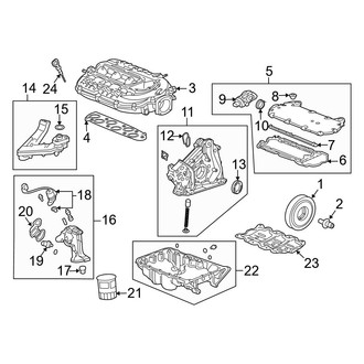 Acura OE - Engine / Transaxle - Engine Parts