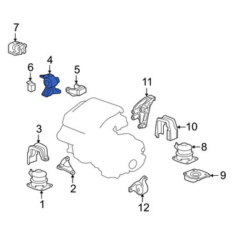 Acura OE - Rear Engine Mount
