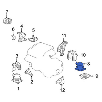 Acura OE - Rear Engine Mount
