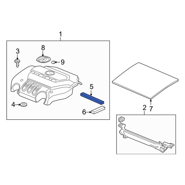 Engine Cover Insulator