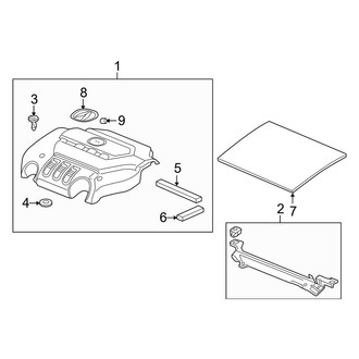 Acura OE - Engine / Transaxle - Engine Appearance Cover