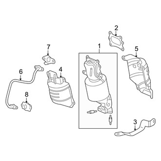 Acura OE - Exhaust System - Manifold