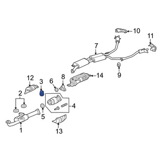Acura OE - Exhaust System Hanger