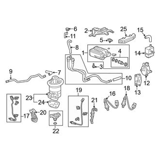 Acura OE - Emission System - Emission Components