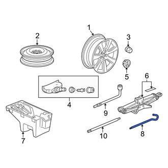 Acura OE - Floor Jack Handle
