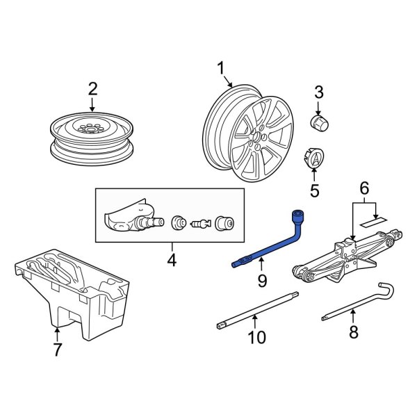 Wheel Lug Wrench