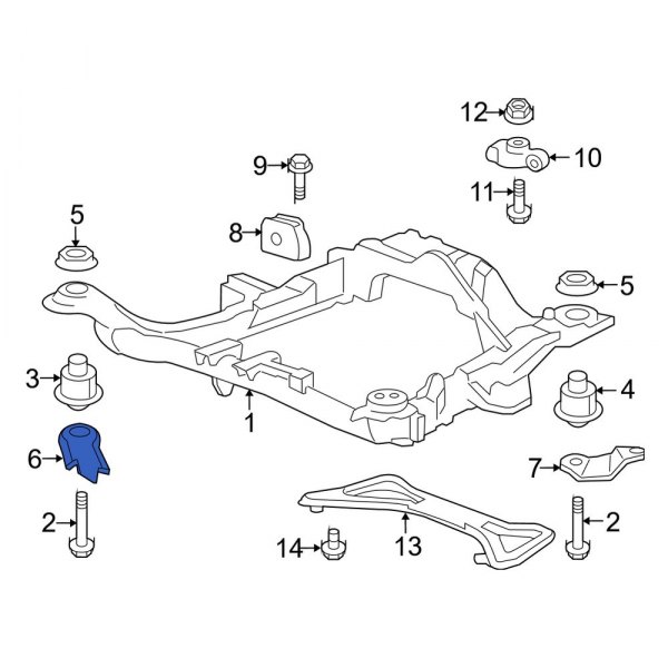 Engine Cradle Bracket