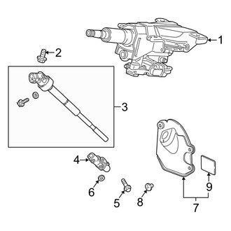 Acura OE - Steering Column Assembly