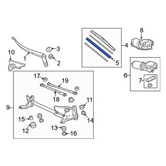 Acura OE - Right Wiper Blade Refill