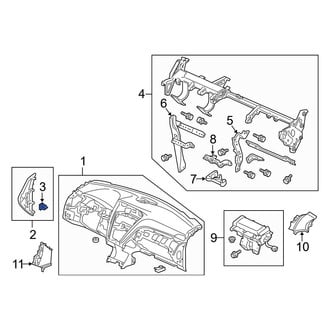 Acura OE - Instrument Panel Trim Panel Clip