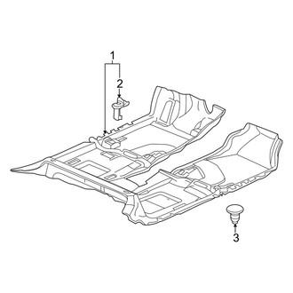 Acura OE - Pillars, Rocker & Floor - Carpeting