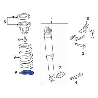 Acura OE - Lower Coil Spring Insulator