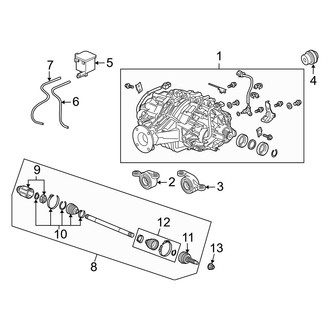 Acura OE - Rear Suspension - Axle & Differential