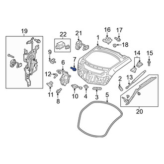 Acura OE - Fuse and Relay Center Bolt