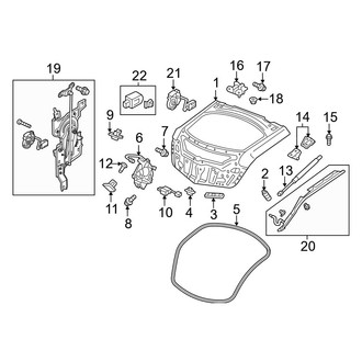 Acura OE - Lift Gate - Gate & Hardware