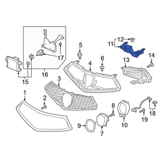 Acura OE - Grille Bracket