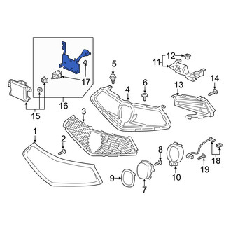 Acura OE - Cruise Control Distance Sensor Bracket