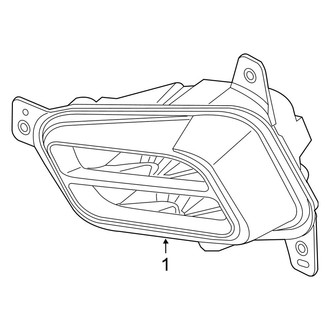 Acura OE - Front Lamps - Fog Lamps