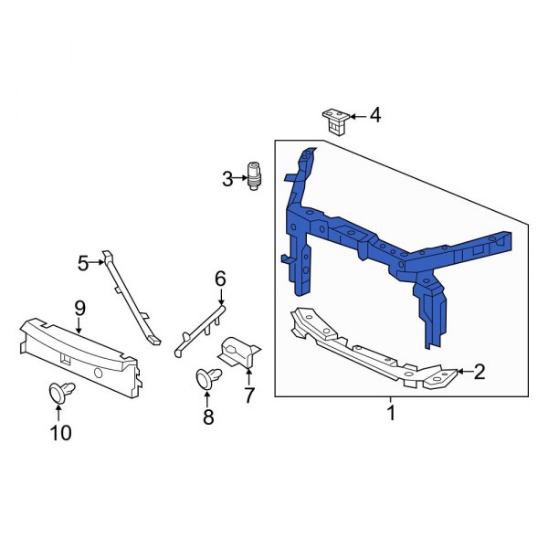 Radiator Support Panel