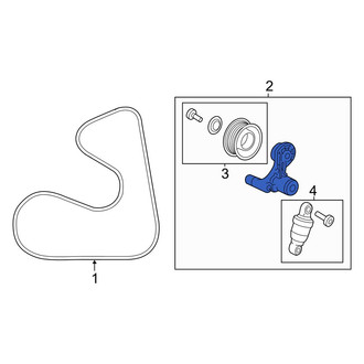 Acura OE - Accessory Drive Belt Tensioner Assembly
