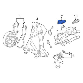 Acura OE - Engine Coolant Thermostat Housing Gasket