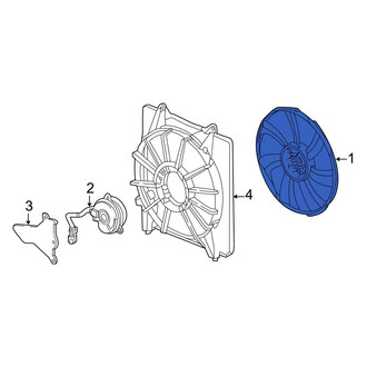 Acura OE - A/C Condenser Fan Blade