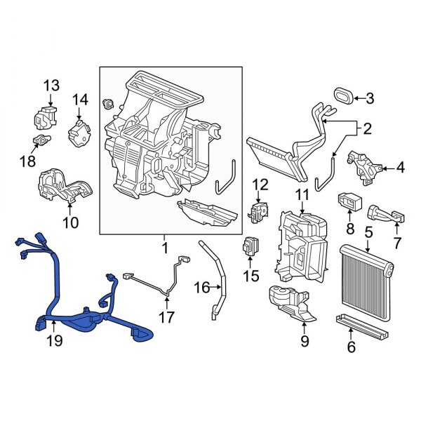 HVAC System Wiring Harness