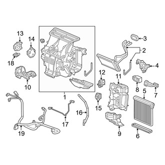 2015 Acura TLX OEM A/C & Heating Parts Systems — CARiD