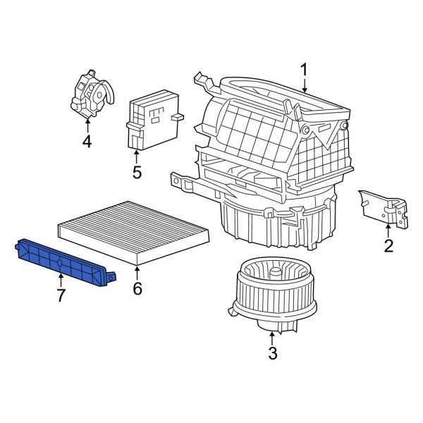 Cabin Air Filter Cover