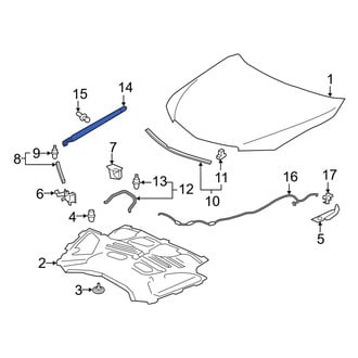 Acura OE - Hood Lift Support