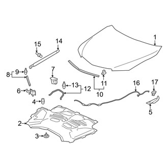 Acura OE - Hood & Components