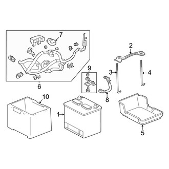 Acura OE - Electrical - Battery (2.4L)