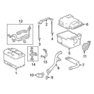 Acura OE - Electrical - Battery