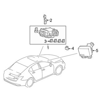 Acura OE - Electrical - Fuse & Relay (Cabin Compartment)
