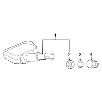 Acura OE - Electrical - Tire Pressure Monitor Components