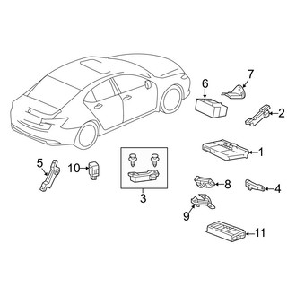 Acura OE - Electrical - Keyless Entry Components (Smart Entry)
