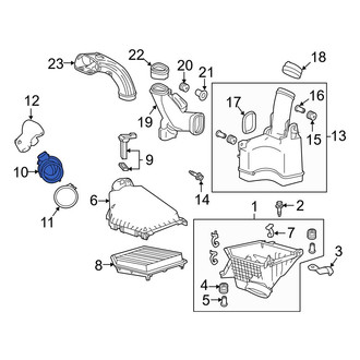 Acura OE - Engine Air Intake Hose